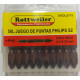 PUNTAS PHILLIPS DOBLE 2 X 50 MM ROTTWEILER EVOL2715